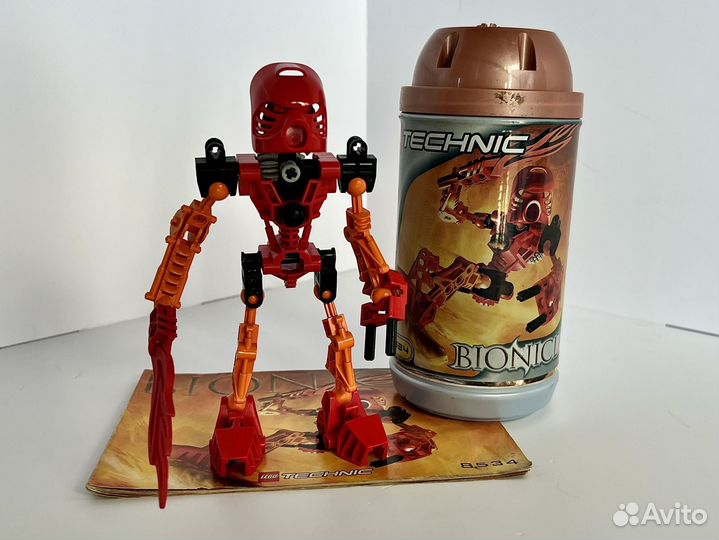 Полный набор Lego Bionicle Toa Mata 8531-8536