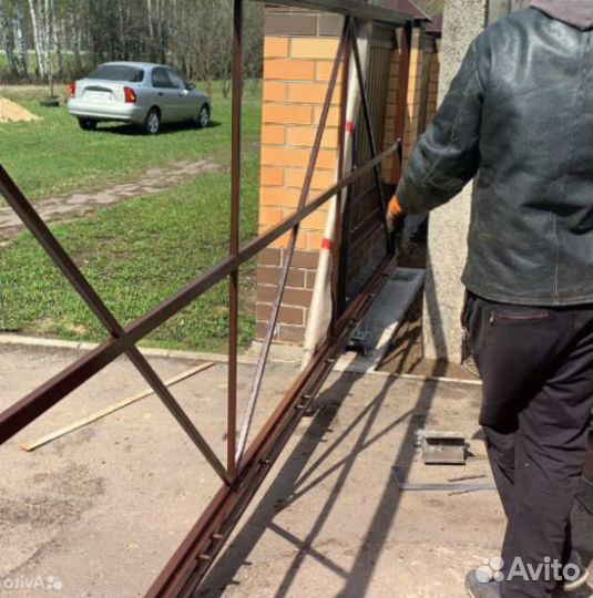 Откатные ворота 