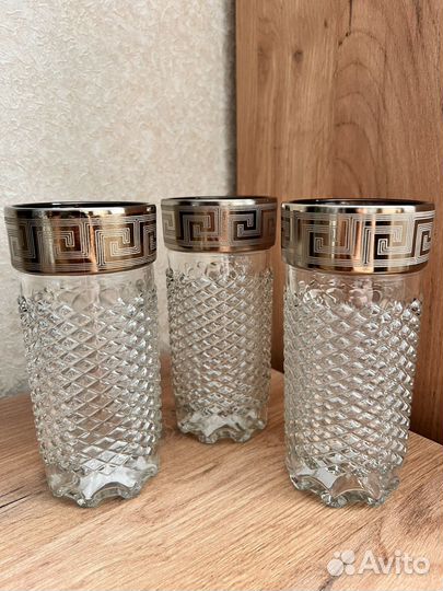 Набор стаканов 12 штук новые