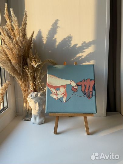 Картина Тонкая красная нить