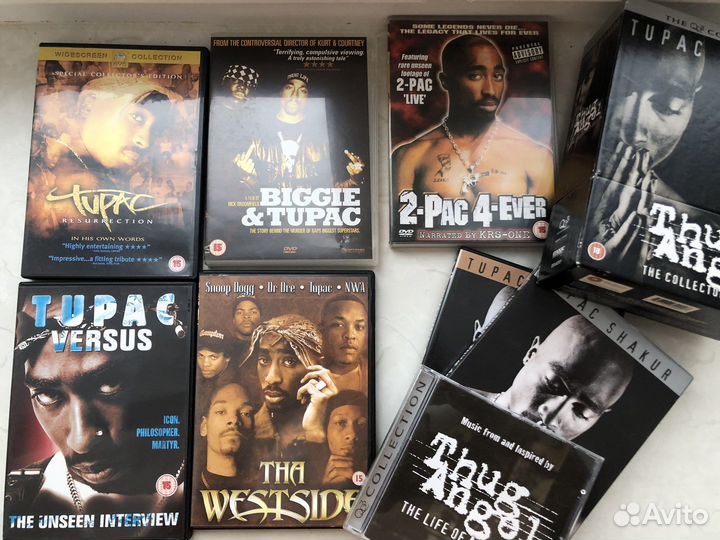 DVD фильмы о 2Pac