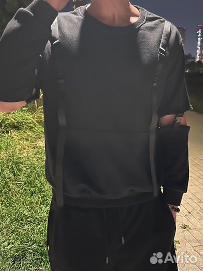 Мужская толстовка худди в стиле fabric