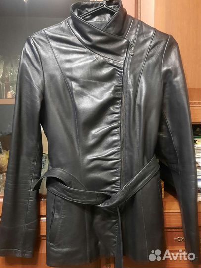 Куртка кожаная