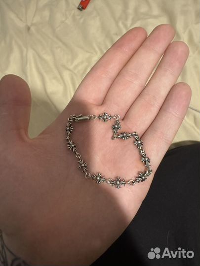 Серебрянный браслет Chrome Hearts оригинал