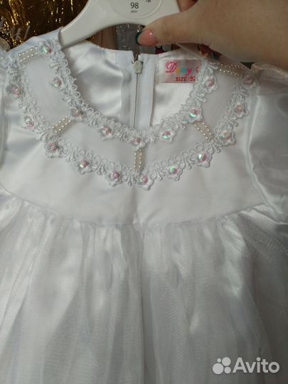 Платье для девочки 92