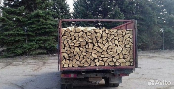 Дрова колотые ольха