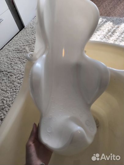 Ванночка для купания с горкой