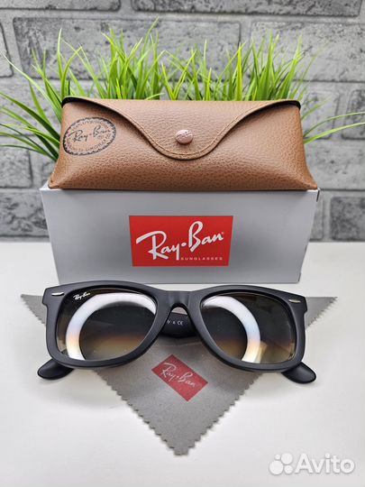 Очки Ray Ban Wayfarer 2140 Brown Gradient Стекло