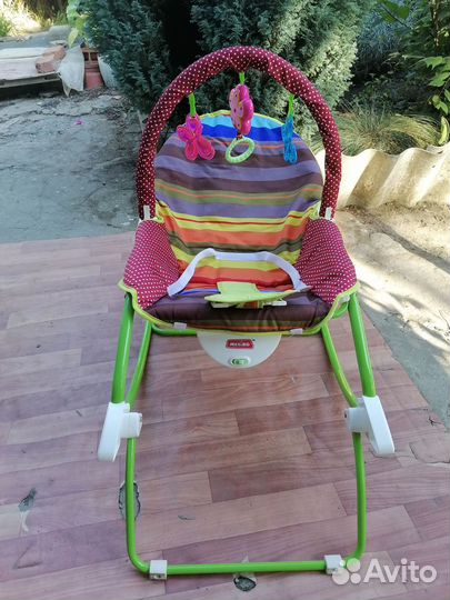 Детские качели шезлонг