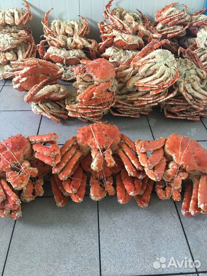 Икра, Крабы