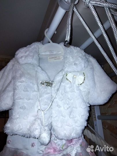 Болеро белое 110-128