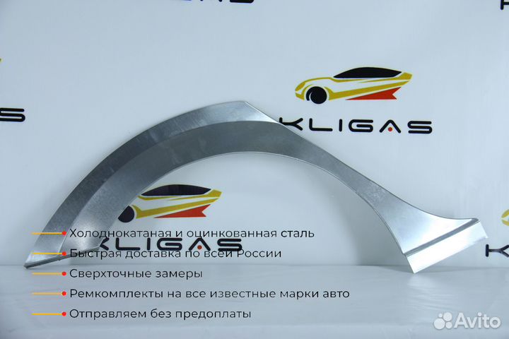 Кузовная арка Volkswagen Polo 5 седан