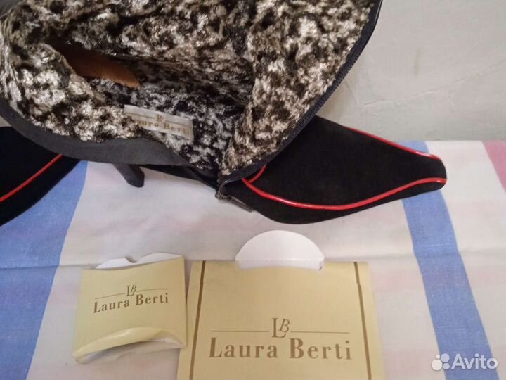 Полусапожки женские, 37 р, Laura Berti