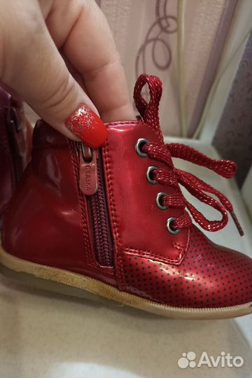 Ботинки зимние для девочки 22