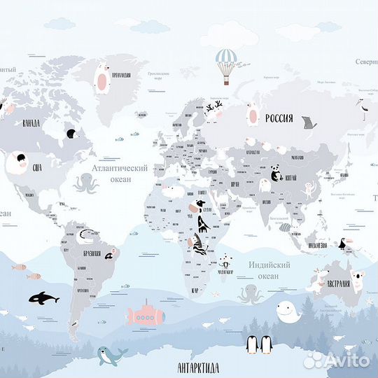 Авторские фотообои 