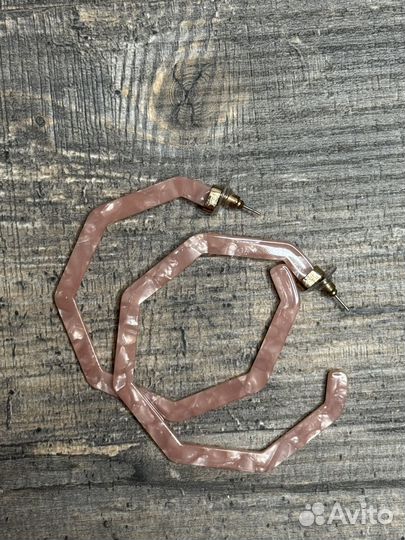 Сережки кольца