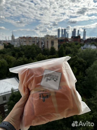 Набор фирменных полотенц Hermes