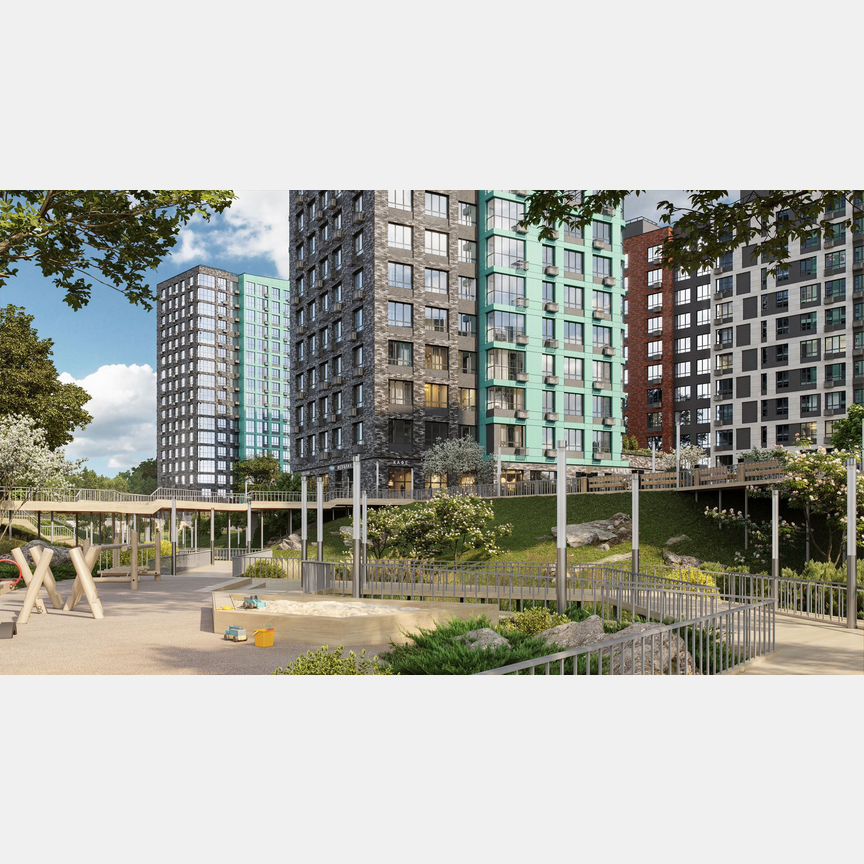 Квартира-студия, 23,9 м², 16/16 эт.