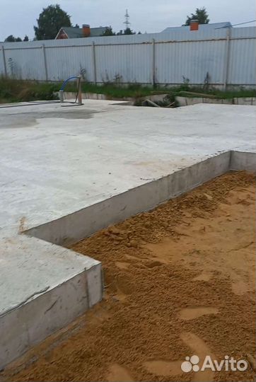 Строительство фундамента