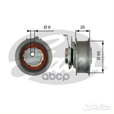 Ролик ремня грм VAG 1.0-1.6 11