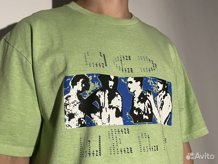 Футболка Cav Empt Overdye Tee Green SS22