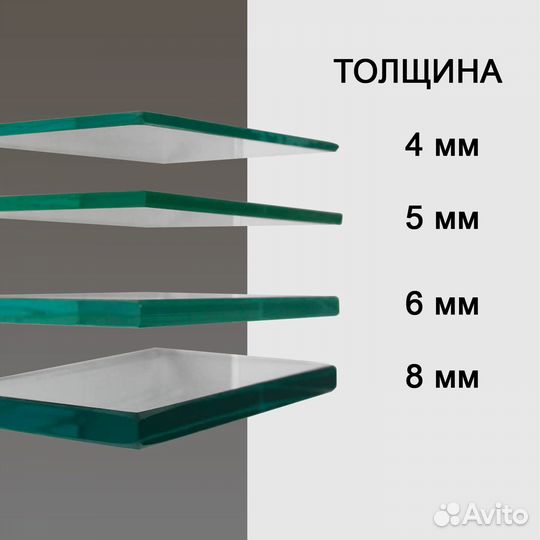 Полка стеклянная
