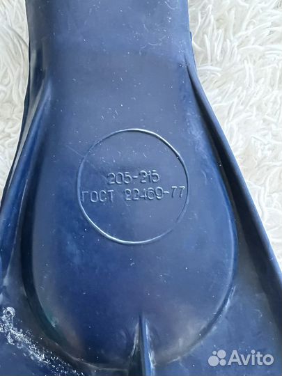 Ласты детские малютка резиновые