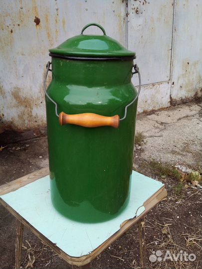 Бидон эмалированный 8литров СССР