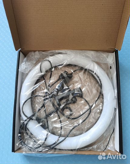 Кольцевая лампа 26 см с напольным штативом