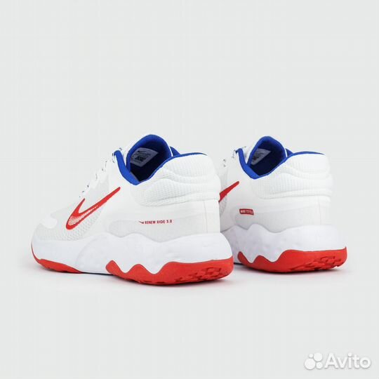 Кроссовки Nike Renew Ride 3 White Red (арт. 25385)