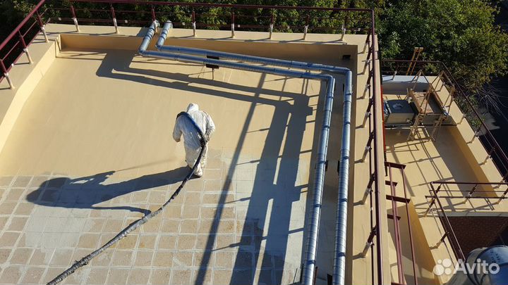 Полимочевина. Ремонт кровли