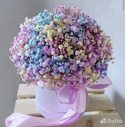 Букет из гипсофилы