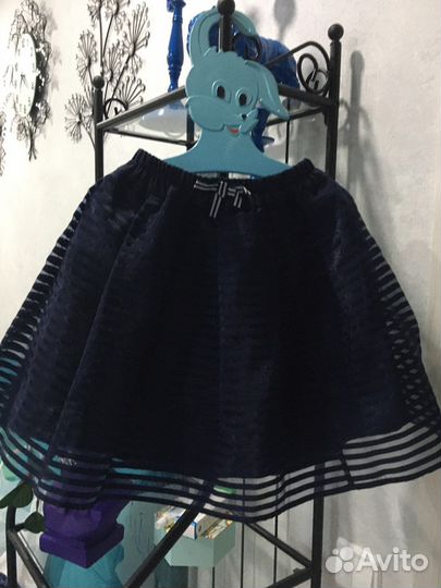 Юбка, блузки, кофта на 6-7 лет