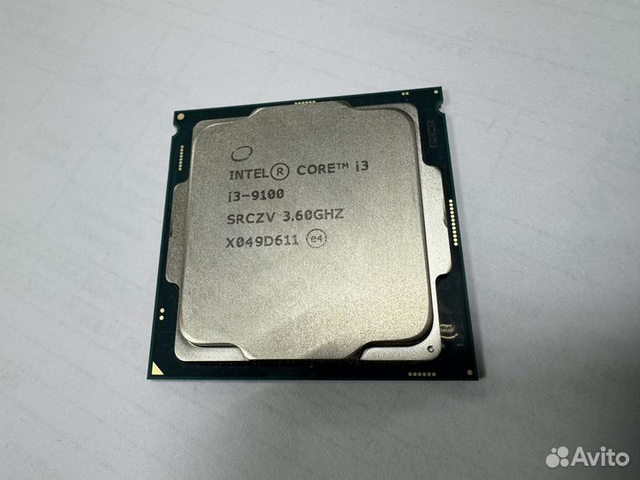 Процессор Intel Core i3-9100