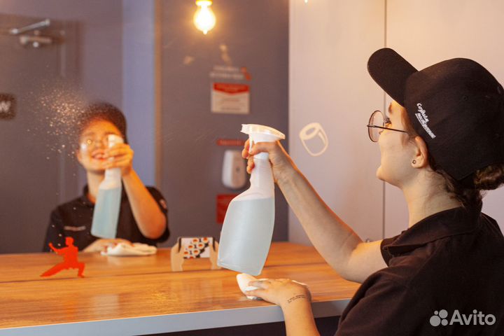 Уборщик кафе подработка