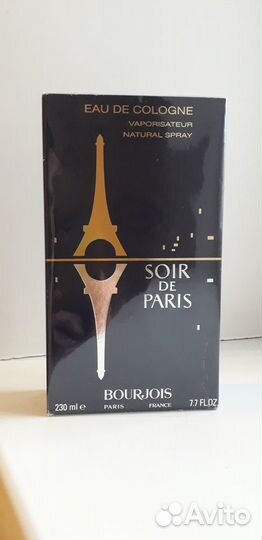 Soir de Paris Bourjois 230ml Слюда Винтаж