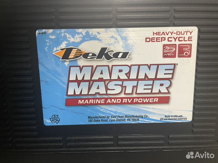 Аккумулятор тяговый Deka DC31 DT 120 Ач 12 В