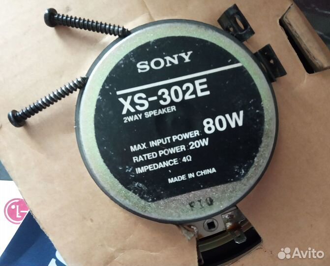 Колонки sony xs 302 e