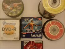 Диски mini dvd-r и dvd-rw+rw для видеокамер