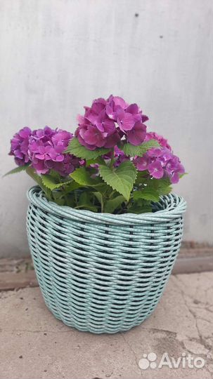 Кашпо из ротанга 16 литров