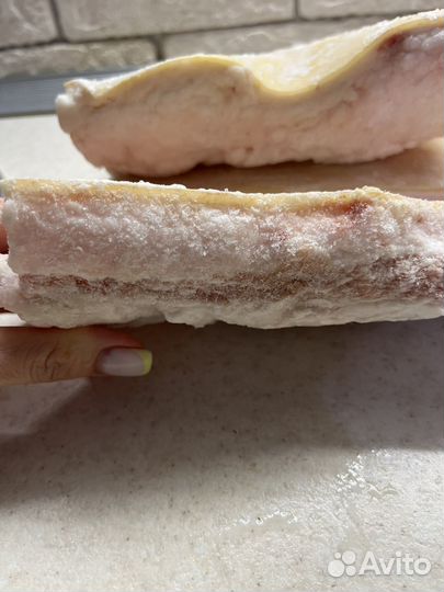 Сало свежее