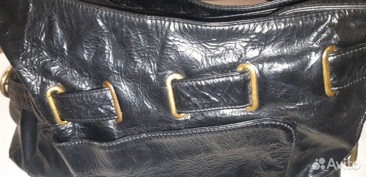 Сумка кожаная Nino Tacchini