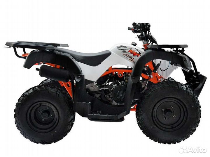 Квадрицикл kayo AU150 CVT (белый пластик 2024 г.)