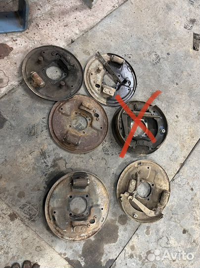 Щиток тормозного механизма Лада 2101-07