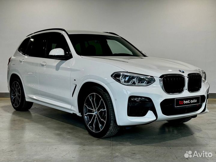 BMW X3 2.0 AT, 2021, 79 801 км