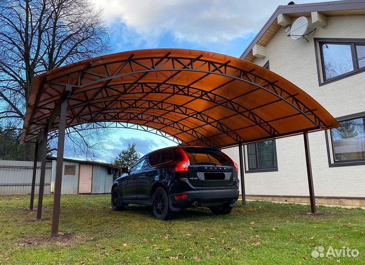 Навес 10 на 10 метров