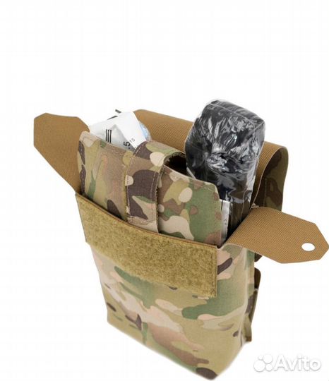 Медицинский подсумок А-23 Кассета Средний LC мох