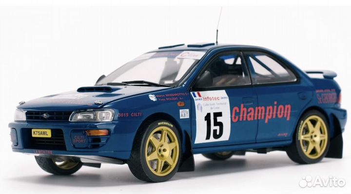 Sunstar Subaru impreza WRC 555 1996 1/18