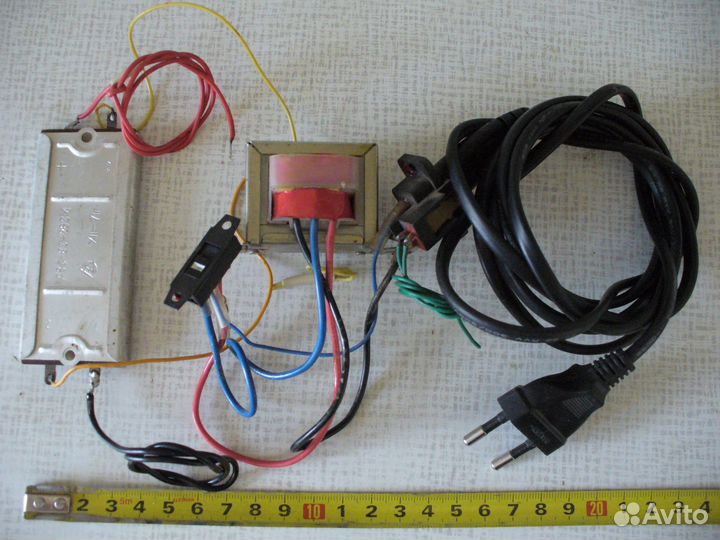 Трансформаторы,блок питания советск. телека+кучка