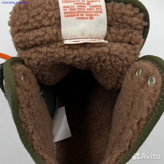 Кроссовки Nike Air Force 1 Duckboot (с мехом) (Арт.41239)